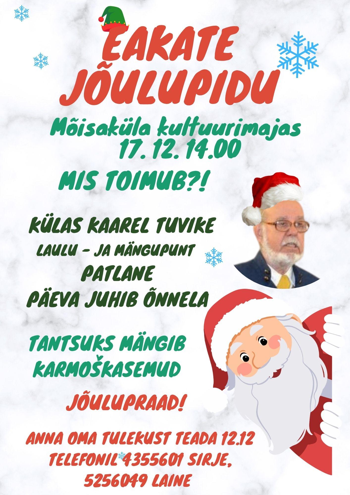 Eakate jõulupidu