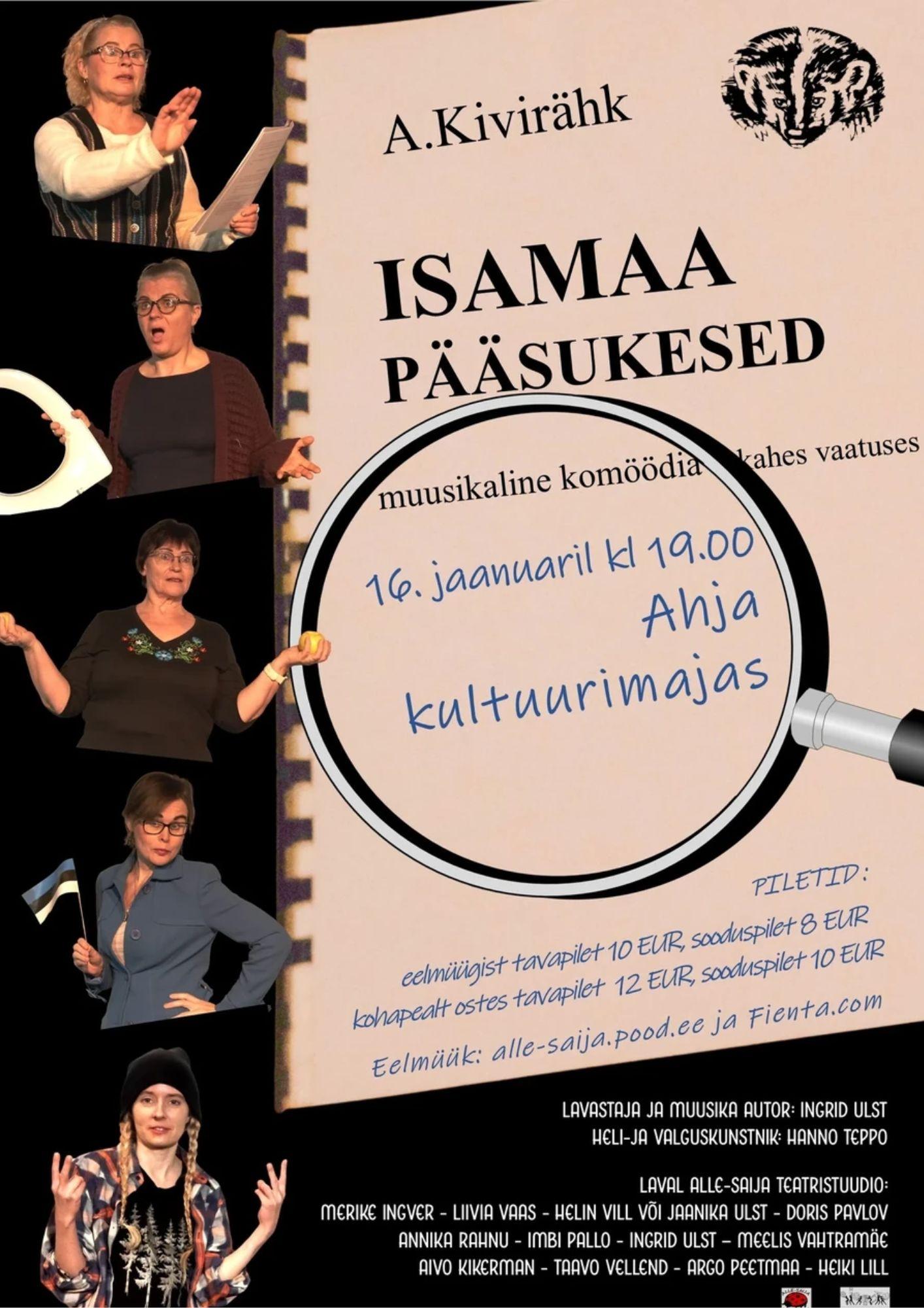 Etendus ISAMAA PÄÄSUKESED