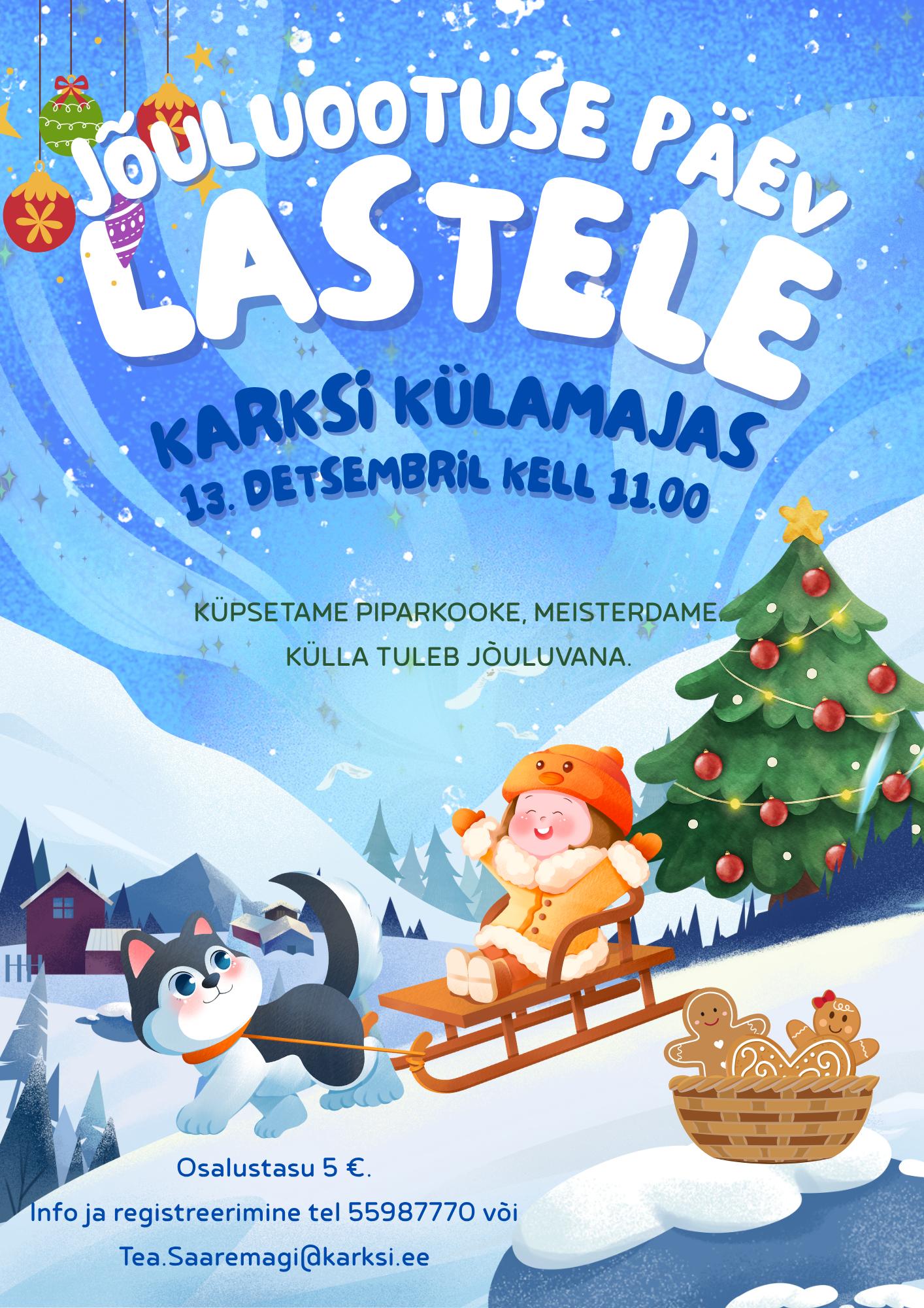 Jõuluootuse päev lastele