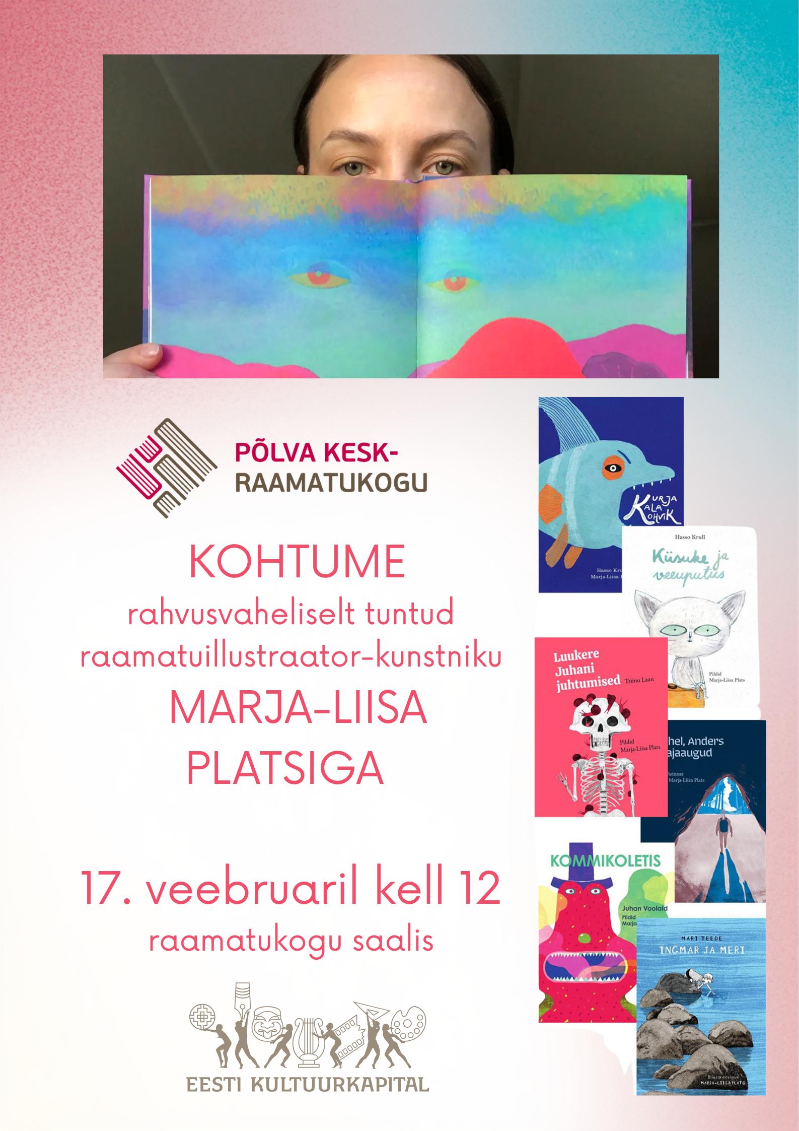 Kohtumine kunstnik Marja-Liisa Platsiga