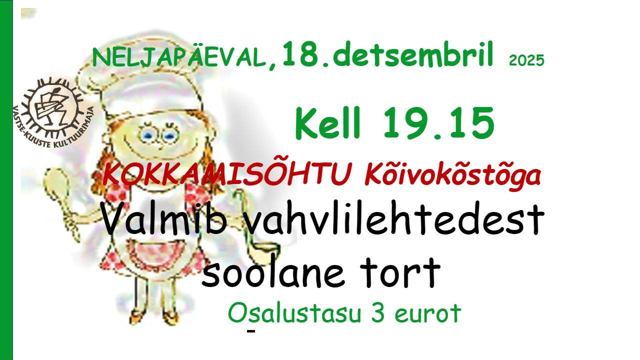 Kokkamine Kõivokõstõ naistega