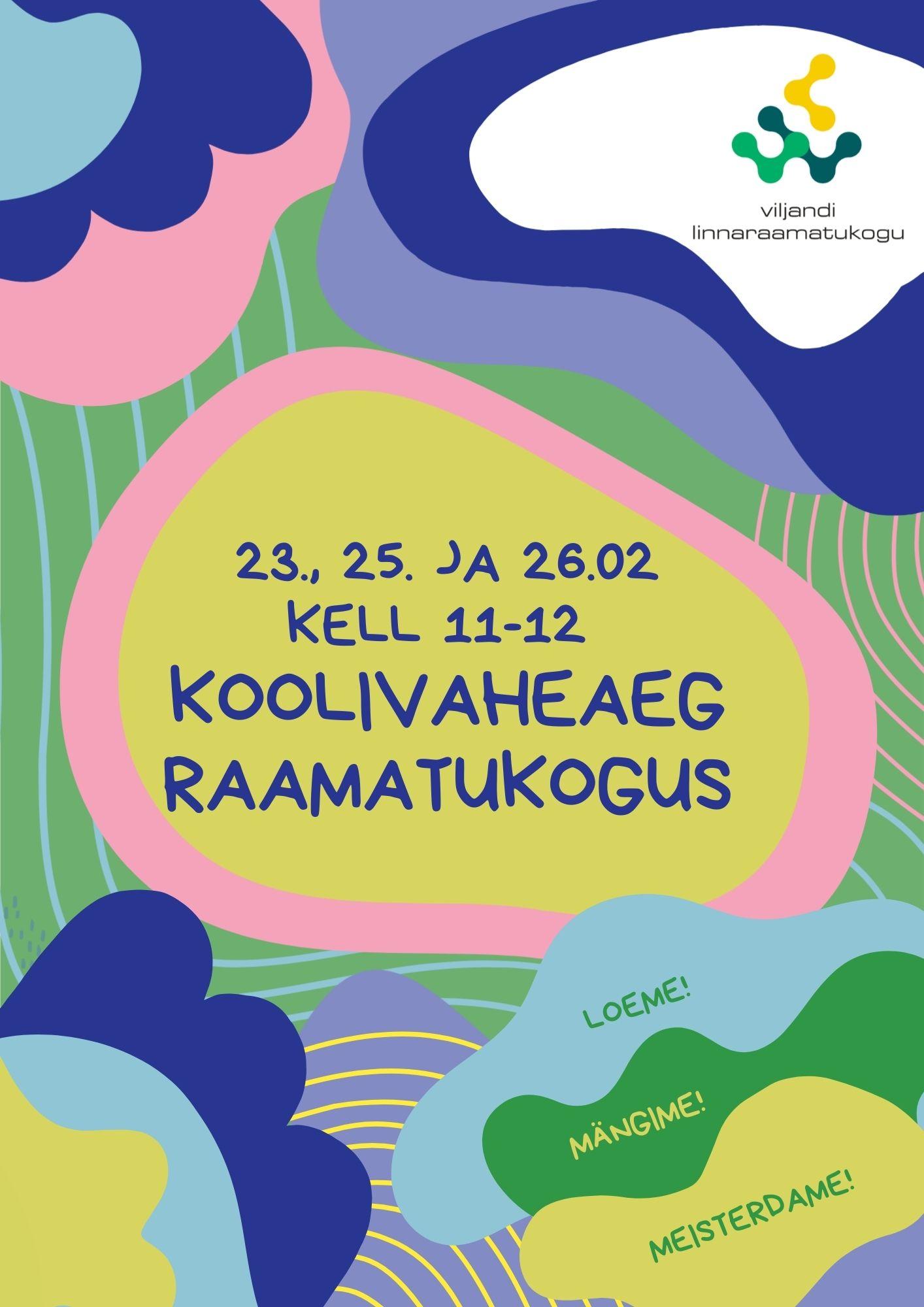 Koolivaheaeg Viljandi Linnaraamatukogus