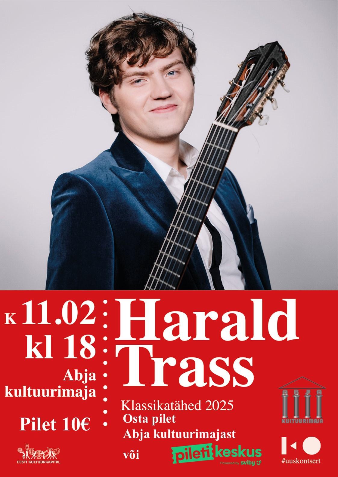 Muusika 108 Eestimaale – Harald Trass(klassikaline kitarr)