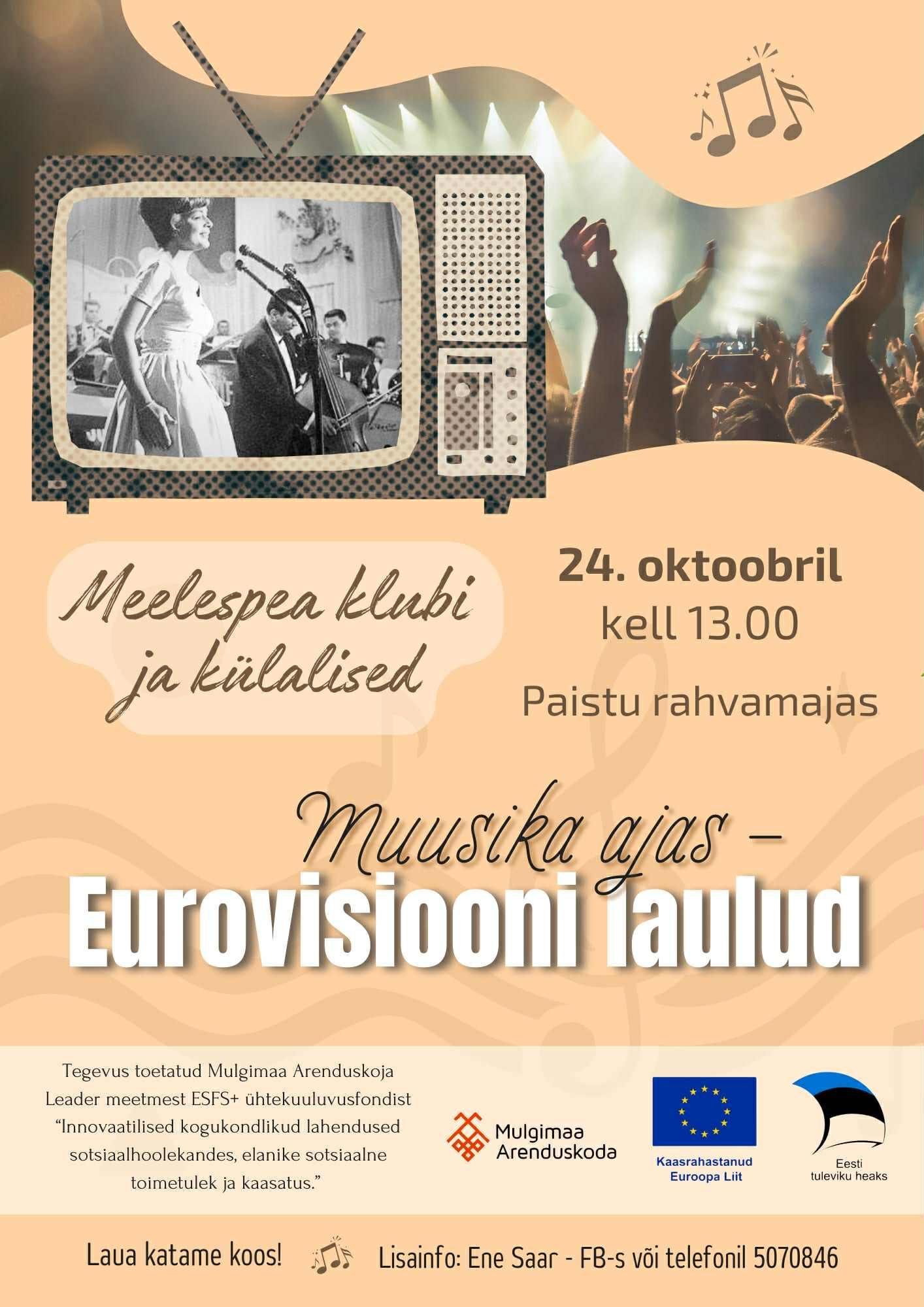 Muusika ajas -Eurovisiooni laulud