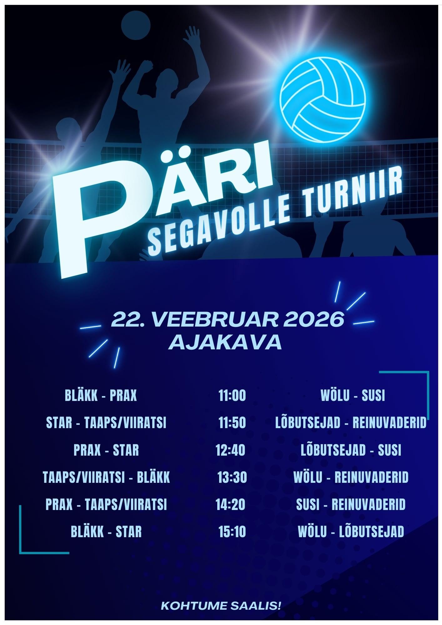 Päri Segavolle VI turniir