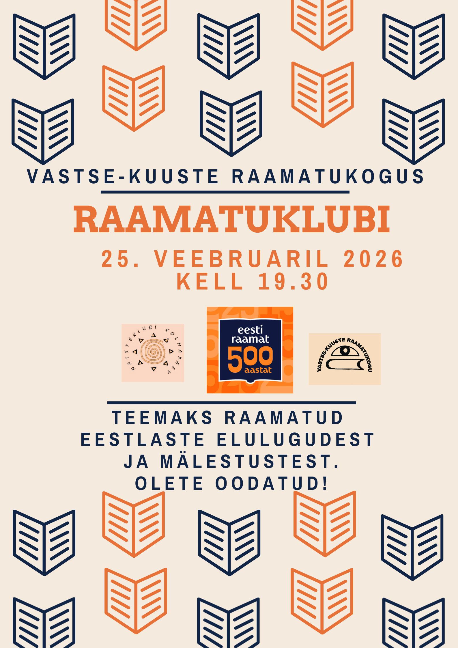 Raamatuklubi Vastse-Kuustes