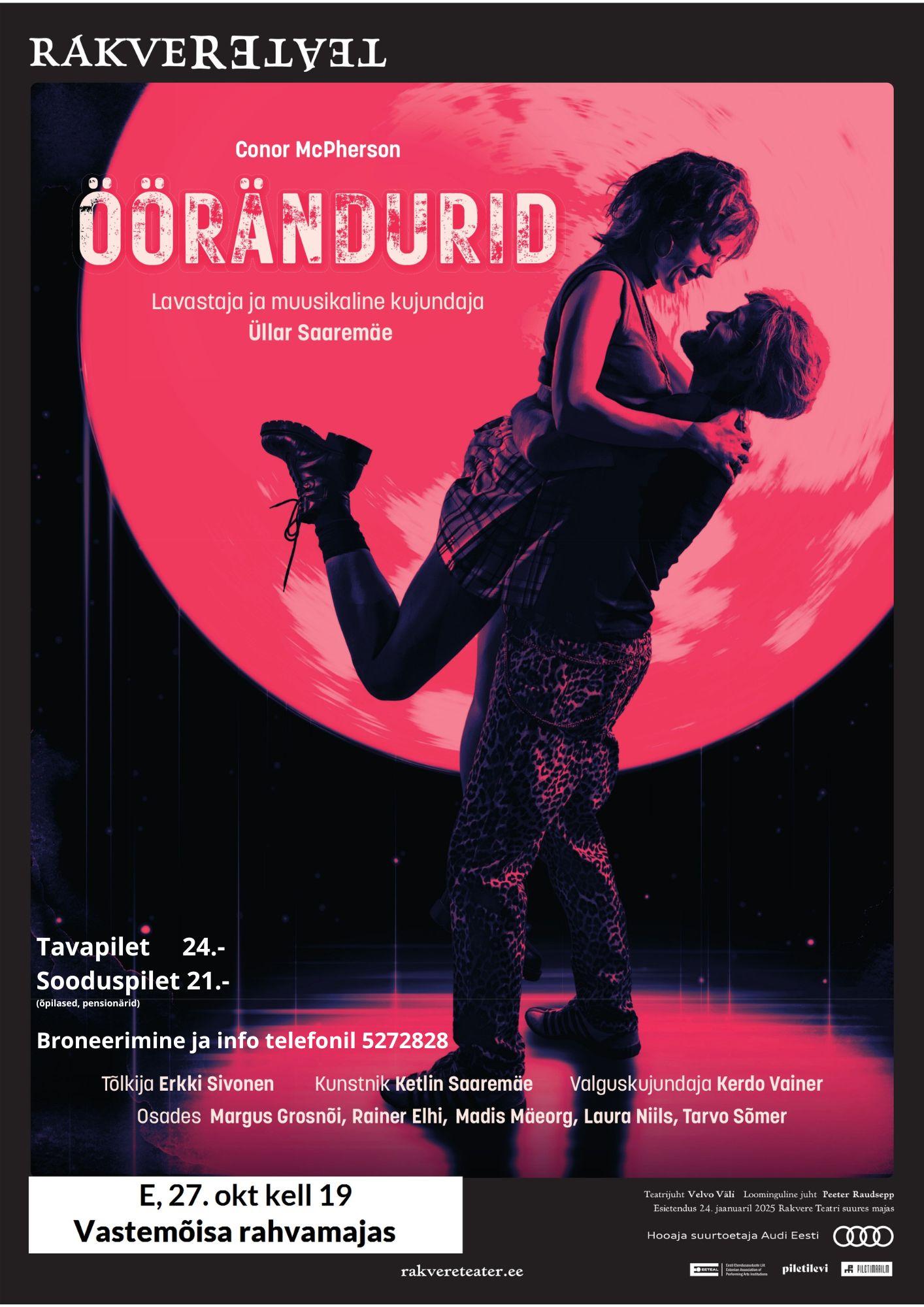 Rakvere Teatri etendus Öörändurid