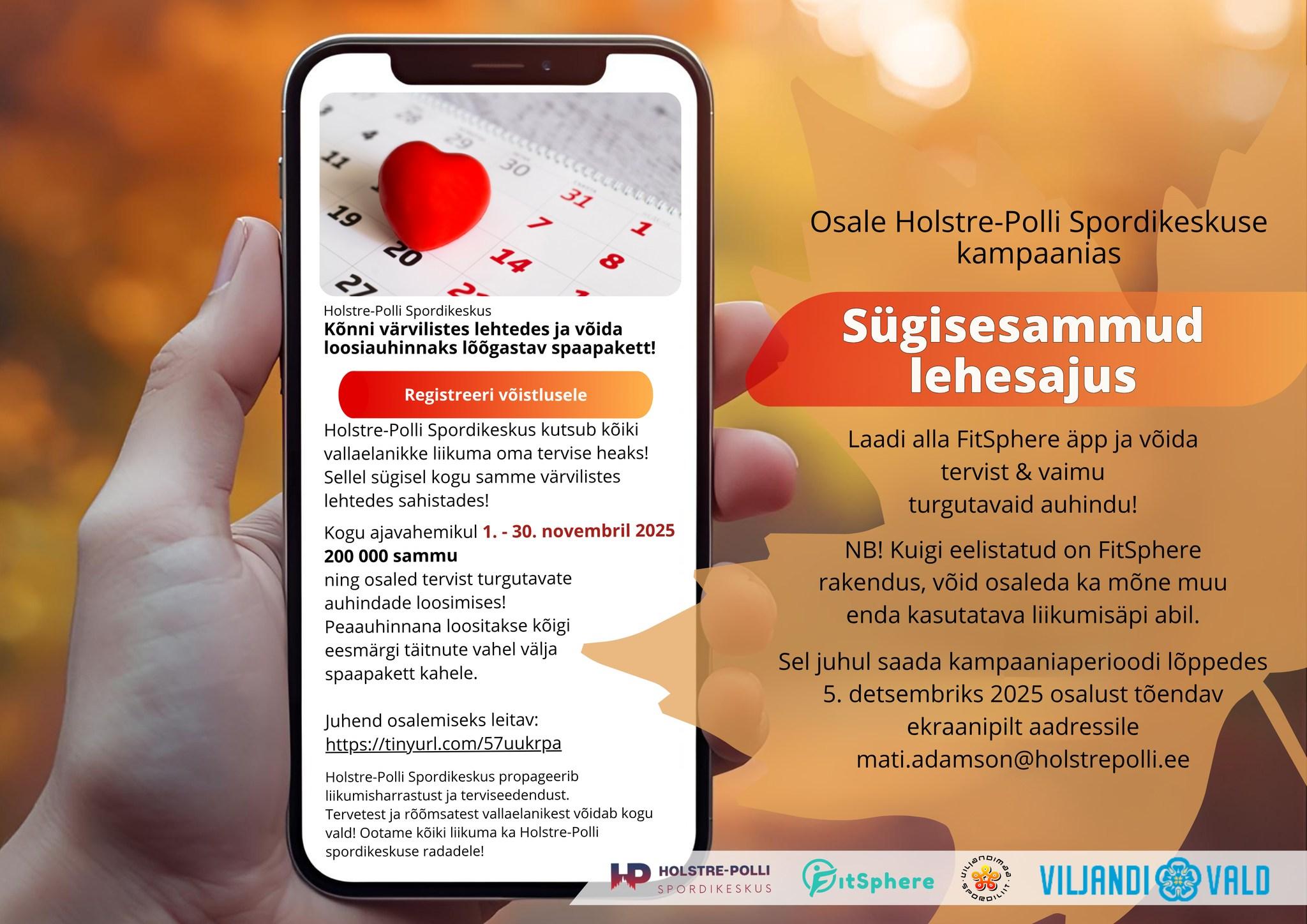 Sügissammud lehesajus