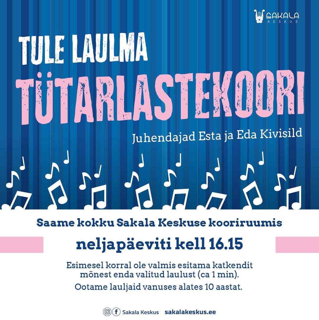 Tule laulma tütarlastekoori!