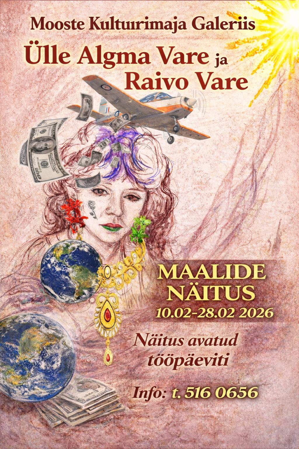 Ülle Algma Vare ja Raivo Vare maalide näitus