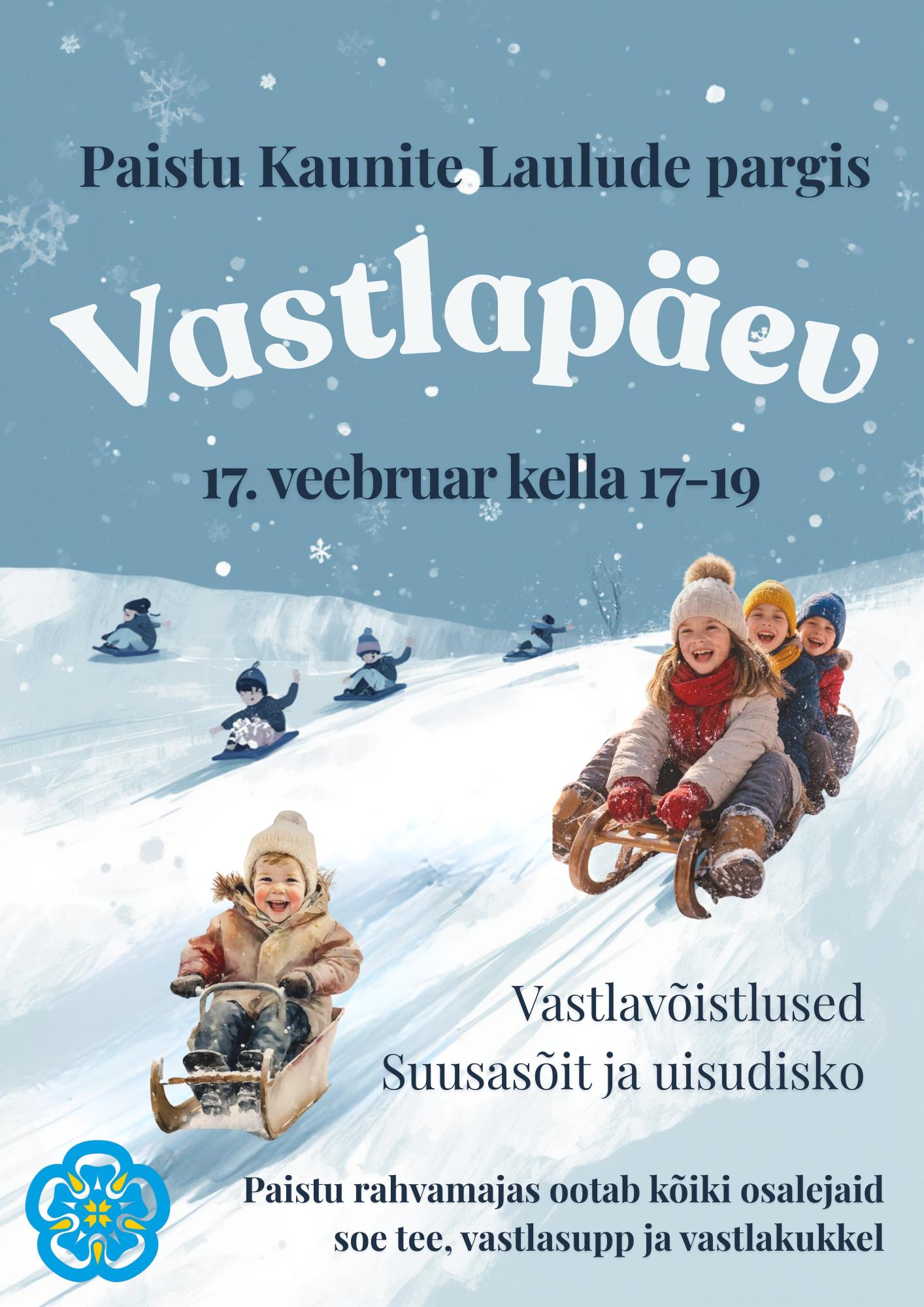 Vastlapäev Paistu kaunite Laulude pargis